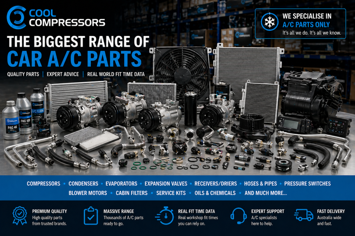 Huge range of AC parts